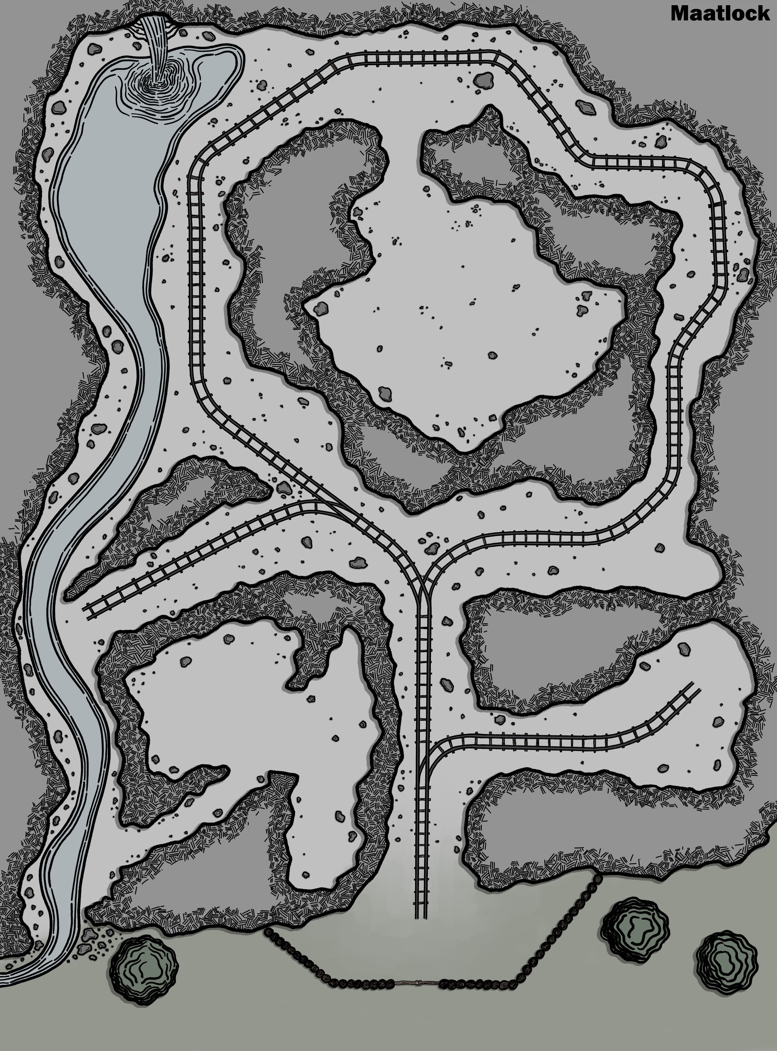 The Mines — Color, Gridless